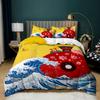 3D Landscape Pattern Quilt and Pillowcase 2/3 Pieces of Ink Painting Style Bedding AU180 * 210 Soft Home Decoration for Women's Rooms