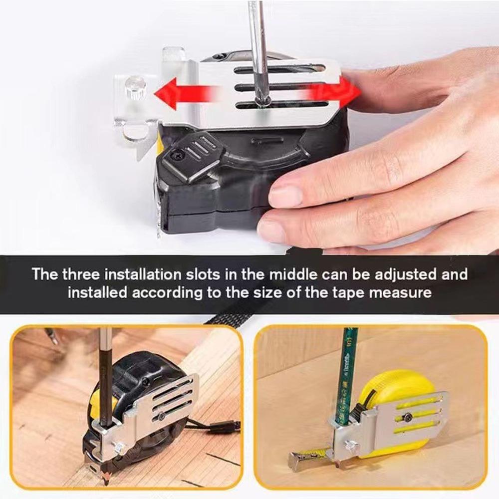 2PCS Precision Marker Scriber Tool Heavy Fixed Mark Tool Tool Tape Measure Marker Tool DIY