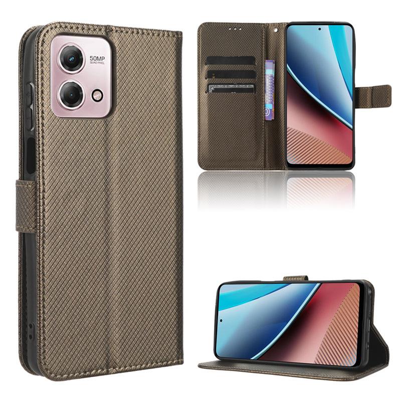 Кожаный флип-чехол для Motorola G 2024/G 5G 2024,G Power,G Play,Edge 2024 PU кожаный ремешок флип защитный чехол