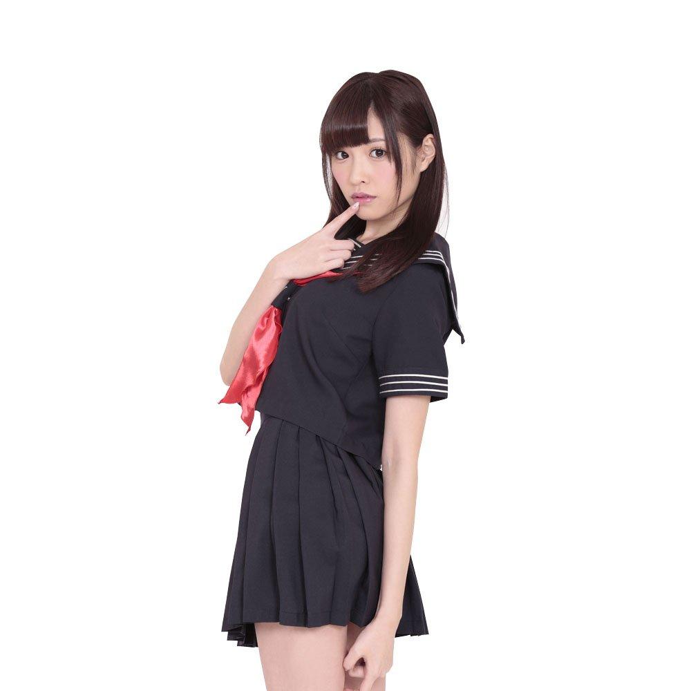 Костюм для косплея униформа моряка Be With Blue Sky, цвет синий, размер M, женский