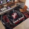 Custom Rug The Cure Pattern Print Name Text Soft Non‑Slip Floor Carpet for Home Indoor Decoration