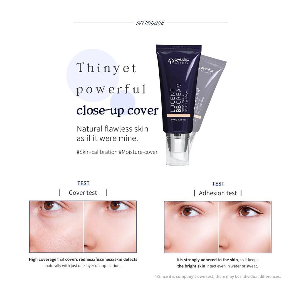 EYENLIP Lucent BB-крем 50 мл 2 цвета (SPF50 + / PA +++)