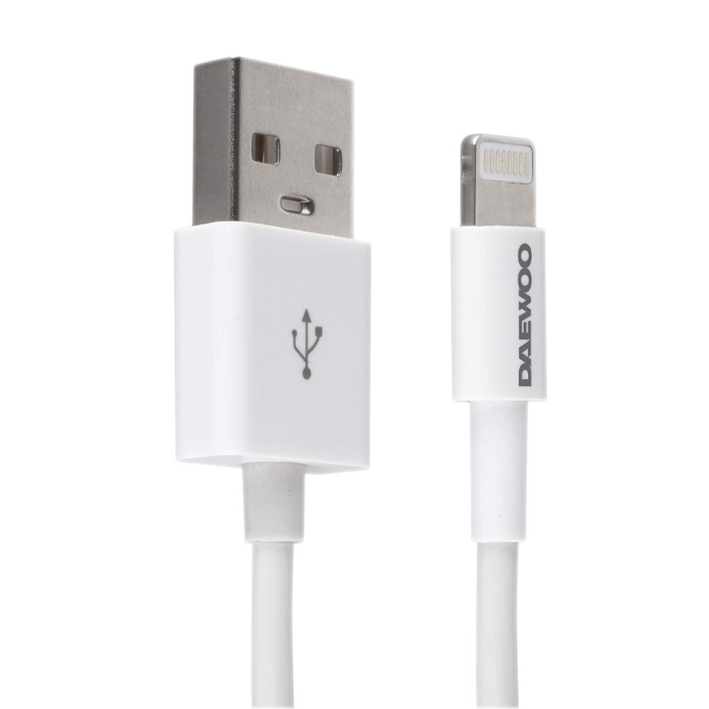 Кабель Daewoo USB-A с 8-контактным разъемом Lightning