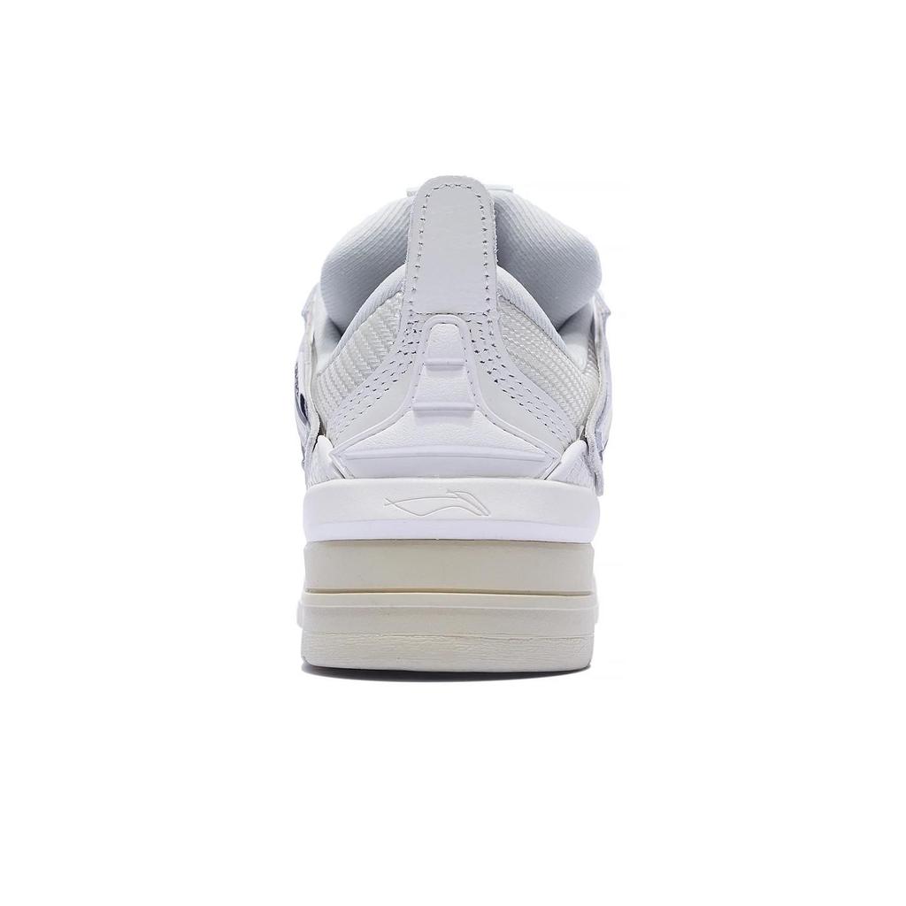 Li Ning We Wo золотистая ткань кожа классические трендовые нескользящие износостойкие низкие кроссовки для скейтбординга женские кроссовки белые AECS074-7