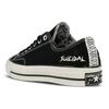 Suicidal Tendencies x Converse Chuck 70 Plus OX Повседневные Универсальные Низкие Кеды из Канваса Унисекс Черно-белые