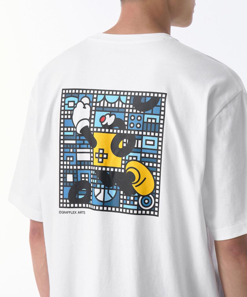 MUSINSA STANDARD Graflex_Off The Frame T-Shirt [White]