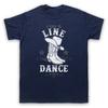 I Love To Line Dance Country Barn Dance Lover Mens And Womens T-Shirt