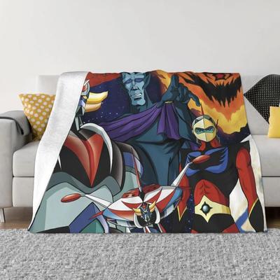 Mazinger Z аниме Goldorak Actarus флисовое одеяло НЛО робот Grendizer одеяло для постельных принадлежностей офисное легкое тонкое покрывало