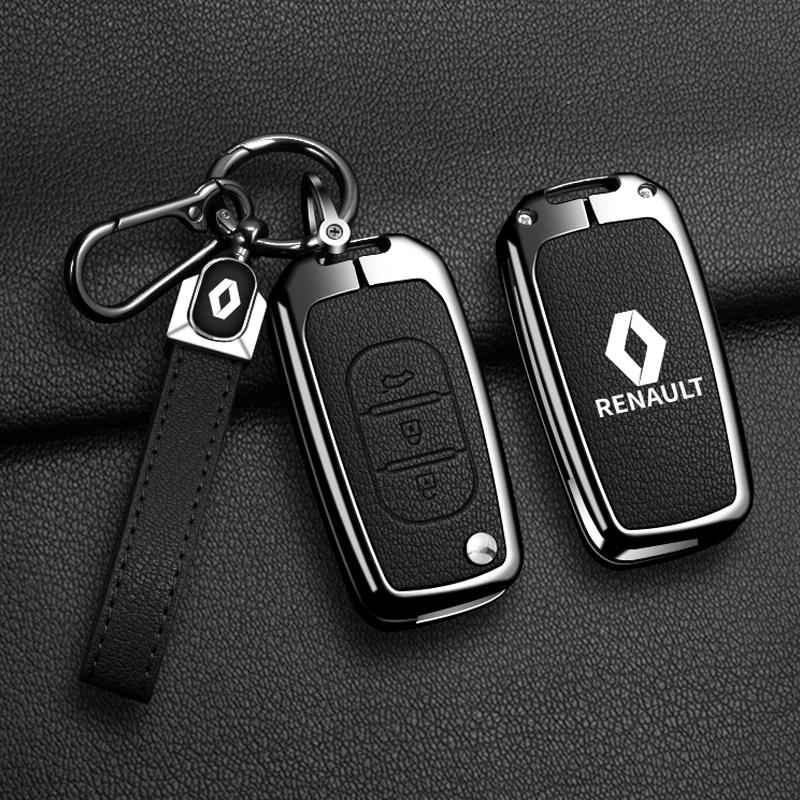 Колпаки на колеса для Renault Sandero Duster Clio 5 Captur Austral Kadjar Megane Logan Arkana Koleos Чехол-сумка для ключа автомобиля из цинкового сплава Металл Ke