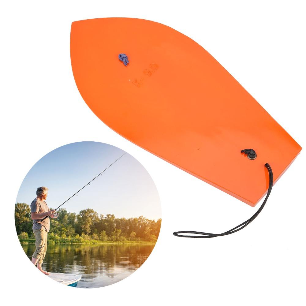Orange Trolling Diving Board with Blue Wire Fishing Diving Board Trolling Tool