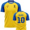 Unisex Streetwear Inazuma Eleven Football Tee Jersey Short Sleeve Loose Casual T-shirt Fashion Summer Graphic Print Tshirts Male
