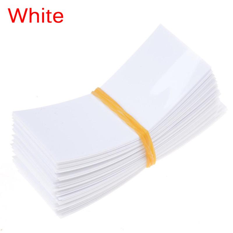 100 шт. 18650 аккумуляторная обертка ПВХ термоусадочная трубка предварительно нарезанная аккумуляторная пленка лента крышка