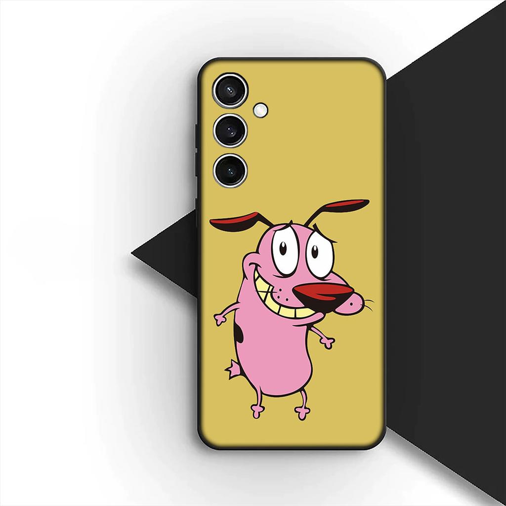 Чехол-постер C-Смелый пес C-Трусливая корова для Xiaomi Redmi Note 14 13 Pro Plus ProPlus 14C A3 Pro+ 14Pro 5G Чехол для телефона