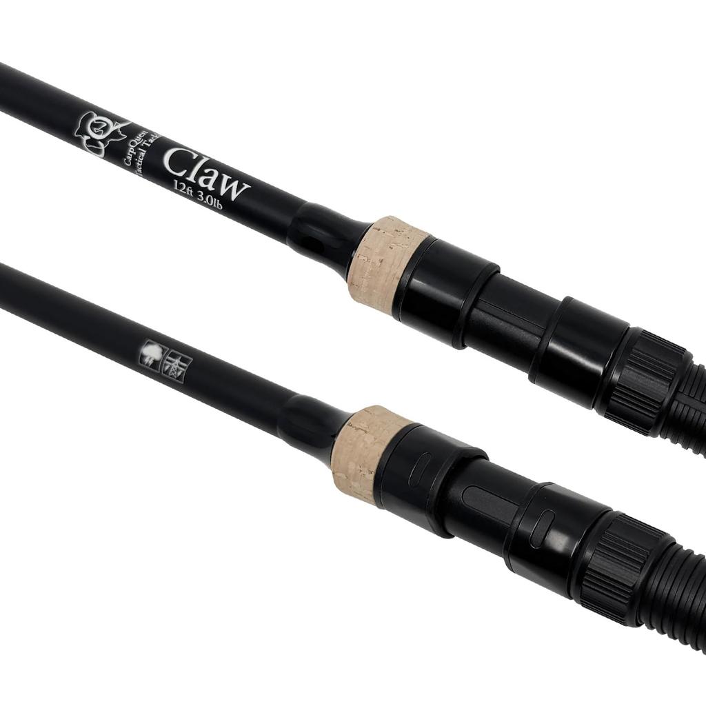 Карповое удилище CarpQuest Claw 12ft 3.0lb, Японский бренд, 3-частное карповое удилище (3,6 м) (Пробка)
