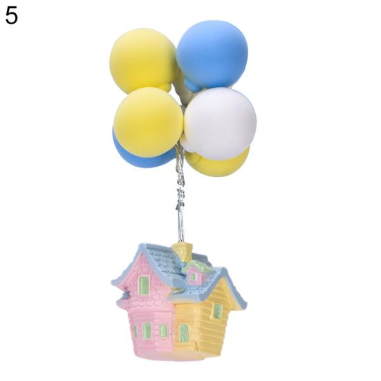Мини-воздушный летающий дом, многоэтажное здание, пейзаж, украшения для дома, декор
