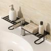 Water Drainage Faucet Storage Shelf Rustproof Cosmetic Storage Box Kitchen Sink Shelf  Shower