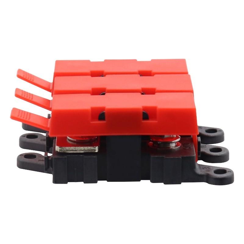 Bolt Fuses For Car RV MIDI Fuses 3 Way BDFS Fuse Box 200A Current Fork Bolt Fuse Holder