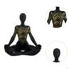 Фигурка из смолы «Поза йоги» для домашнего декора