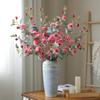 Стебли искусственных цветов Искусственный шелк Искусственные цветы с длинными стеблями Ветки искусственных цветов для вазы Цветочная композиция Домашний свадебный декор для стола