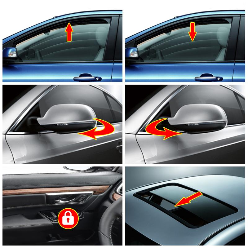 Applicable to 2017-2026 Honda CR-V Window Module Modification Lock Car Automatic Closing Window Folding Mirror Accessories