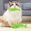 TPR резиновая игрушка для собак, точилка зубов, конструкция из рыбьих костей, прочная, устойчивая к укусам, жевательная кость для домашних животных, эластичная игрушка для собак