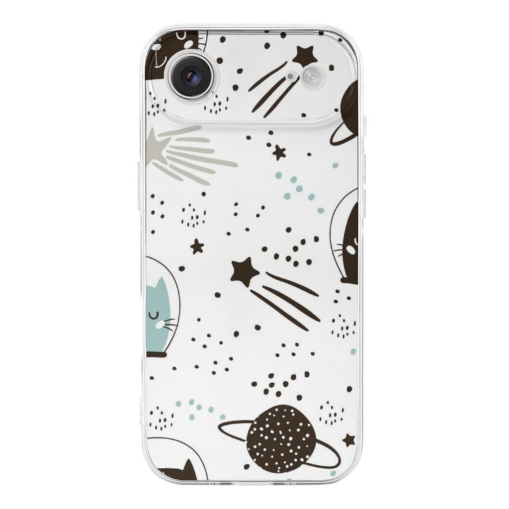 1 Pack For Iphone 17/17Air/17Pro/17ProMax Slim TPU Protective Case With Anti-Fingerprint Coating, Cushion Corners And Clear Fit