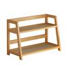Multipurpose Wooden Storage Shelf 2 Layer Kitchen Rack New Countertop Organizer
