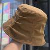 Super good-looking bucket hat women's new spring and autumn fashion trend high-end sense basin hat round face big face small face