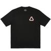 Palace Футболка P-3 Outline, черные топы унисекс P26TS199