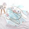1 шт. Автоматический складной зонт Cinnamoroll, 8-реберный железный каркас, уличный зонт, идеальный подарок для фанатов, путешественников, для ежедневного использования