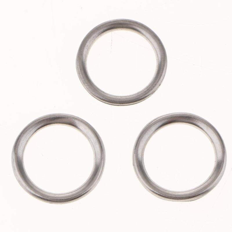 Oil Drain Plug Gaskets Washer Assortment Stainless Iron Seal for Car Oil Pan Tight Fit Replacement