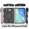 Luxury for Magsafe Case For 18 Ultra Frosted Magnetic Slim Matte Translucent Wireless Charging Magnetic Cover