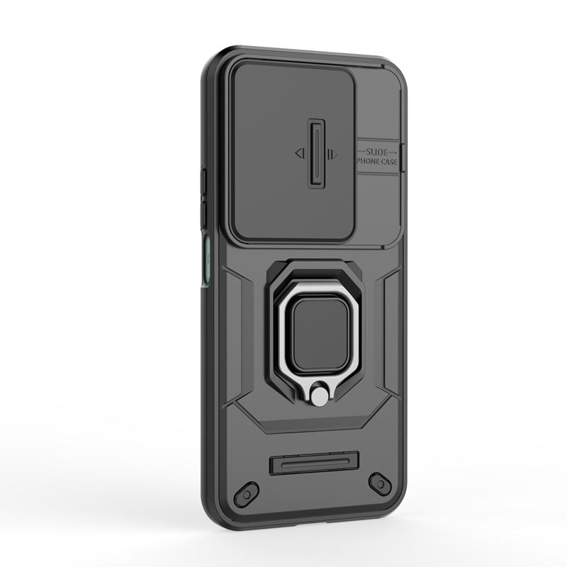 For Honor 200 Lite 5G Case Shockproof Armor Ring Case For Honor200 Honor 200Lite 5G Slide Camera Lens Protection Cover