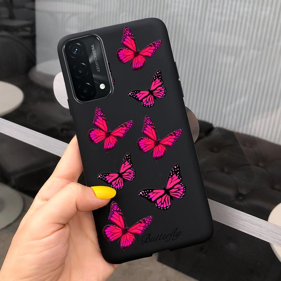 For Oppo A74 4G Case CHP2219 New Fashion Soft Silicone Phone Back Cover For Oppo A74 5G OppoA74 A 74 Cases Fundas Cartoon Bumper