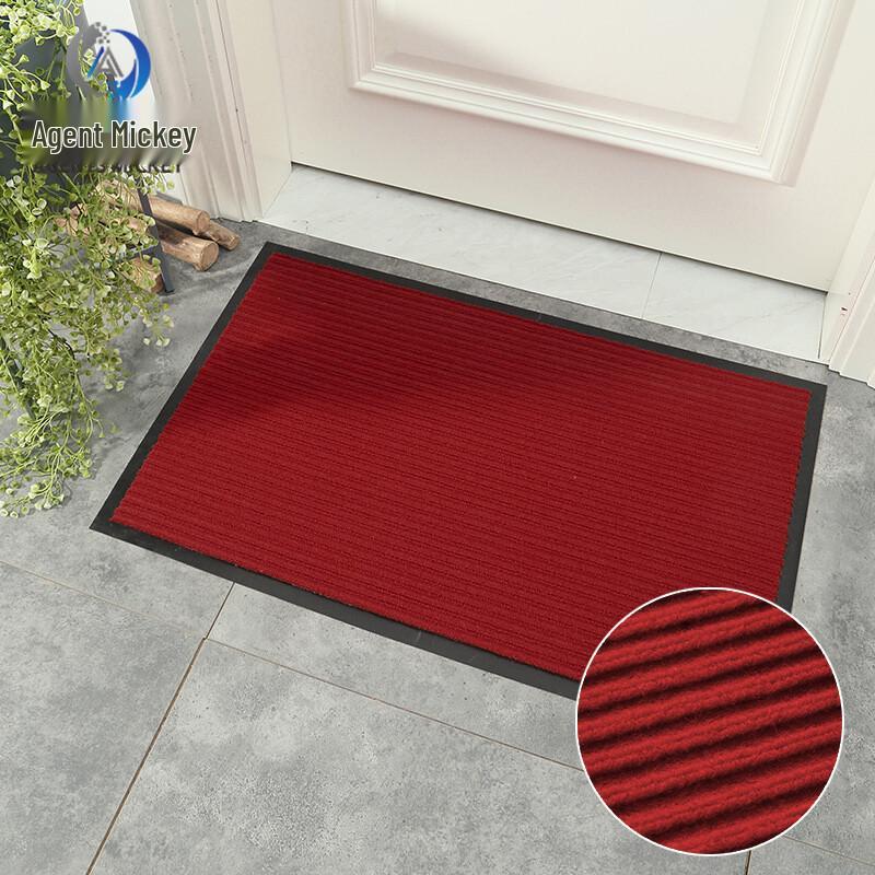 Mickey Agent PVC Double Stripe Anti-Slip Floor Mat
