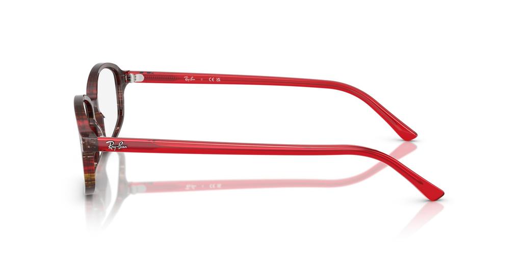 Sunglasses 0RX5432 TRANSPARENT SHADE FANTASY RED 52 [Ray-Ban]