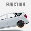 ybsdr3 1/32 TOYOTA PRIUS Alloy Car Model Diecast Metal Vehicles Car Model Sound and Light Simulation Collection Childrens Toy Gift