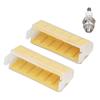 2pcs Air Filter 1123 120 1613 Chainsaw Parts with Spark Plug Replacement for Stihl MS210 MS230