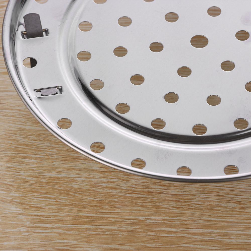 Bun Dumpling Cookware Durable Stainless Steel Tray Shelf Three-leg Steamer