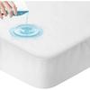 Mattress Protector - Fitted Sheet - 160 X 200 Cm - Waterproof - Anti-dust Mite - Breathable