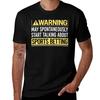 Warning About Sports Betting TShirt Large Size Casual Tee Shirt