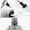 Road Bike Cassette Removal Tool For Shimano For SRAM Flywheel Freewheel Lock Ring Remover Socket Wrench Repair Maintenance Tool