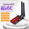 Dual-Band 5G High-Speed Desktop PCIe Wireless Network Card with Built-in AX210 Gigabit WiFi Receiver for Win/Linux