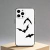 Bat Spider Pattern Matte Texture    Phone Case Silicone Soft For IPhone 17 16 15 14 13 12 11 X XR Plus Pro Max Plus
