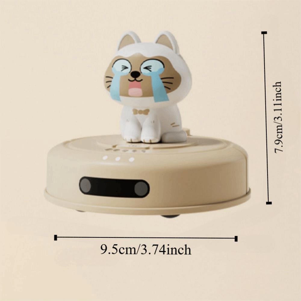 Sweeping Machine Cartoon Automatic Toy Car Cartoon Back-and-Forth Toy Educational Toy