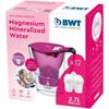 BWT - BWT Aqualizer Manual Water Filter Jug 2.7L Violet 12 Magnesium Filters Reduces Chlorine, Lime and Impurities CE