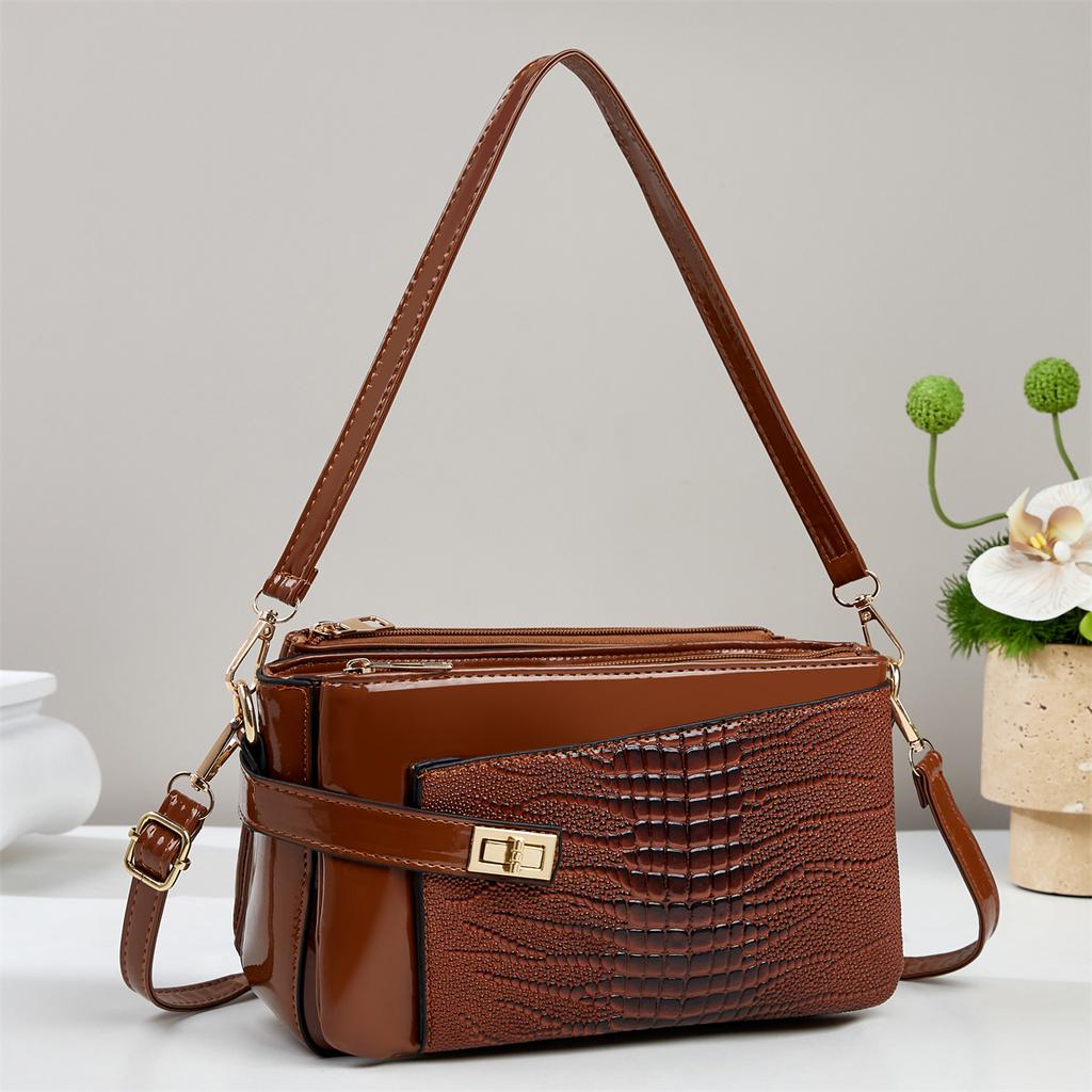 New Fashion Women's Bag High Quality Elegant Crossbody Bag Trend Brand Ladies Shoulder Bag Designer Luxury Square Handbag
