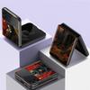 Чехол для телефона Скелет Жнеца для Samsung Z Flip 6 7 5G Z Flip 5 Galaxy Z Flip 3 4 5G ZFlip Ударопрочный Жесткий Чехол ТПУ ПК