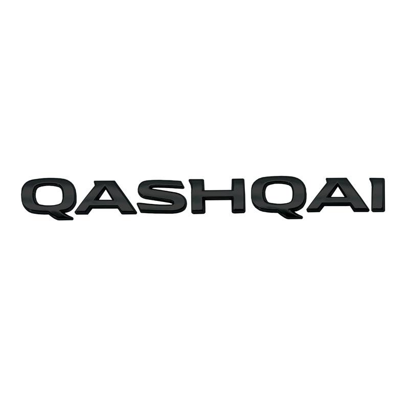 Новая 3D наклейка на кузов автомобиля из АБС-пластика, логотип с буквой QASHQAI, эмблема на задний багажник автомобиля, автоаксессуары