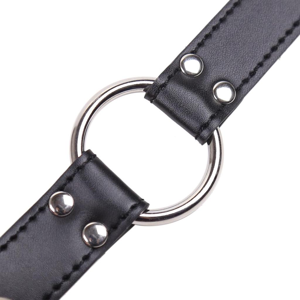 VaHppy O-Ring Gag 63cm 65g 4.8cm PU 3Colors SM BDSM Bondage Sex Toys Couple Games Oral Sex Deep Throat Forced Open Mouth Flirtin